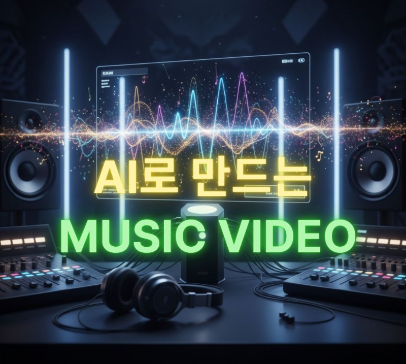 alt="음악에 반응하는 AI 영상 생성 장면"