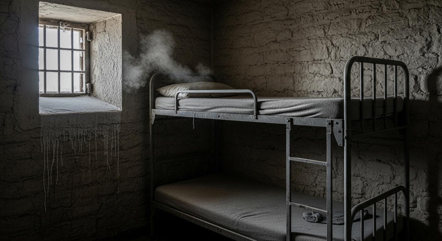 교도소 겨울 온도