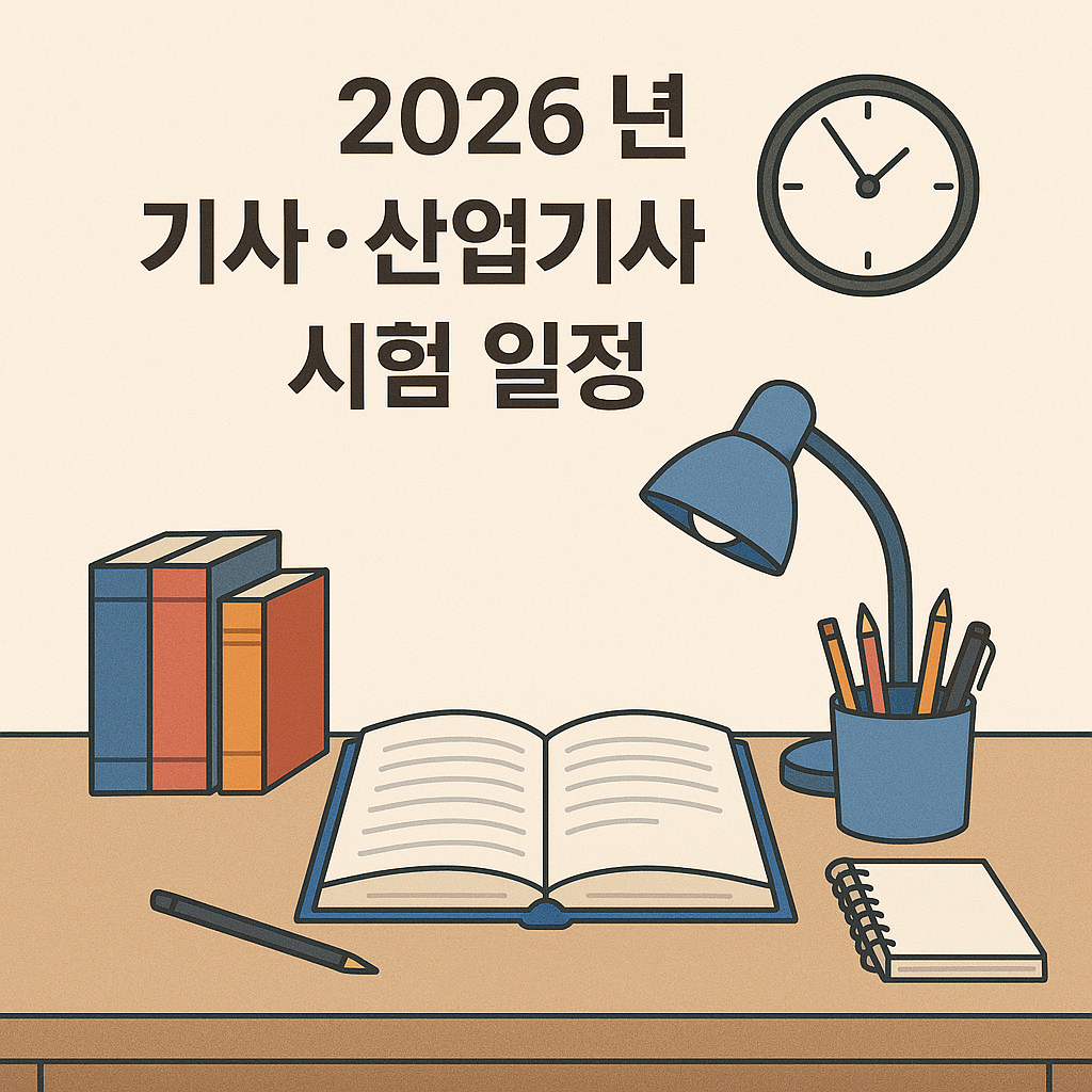 2026 기사 시험 일정