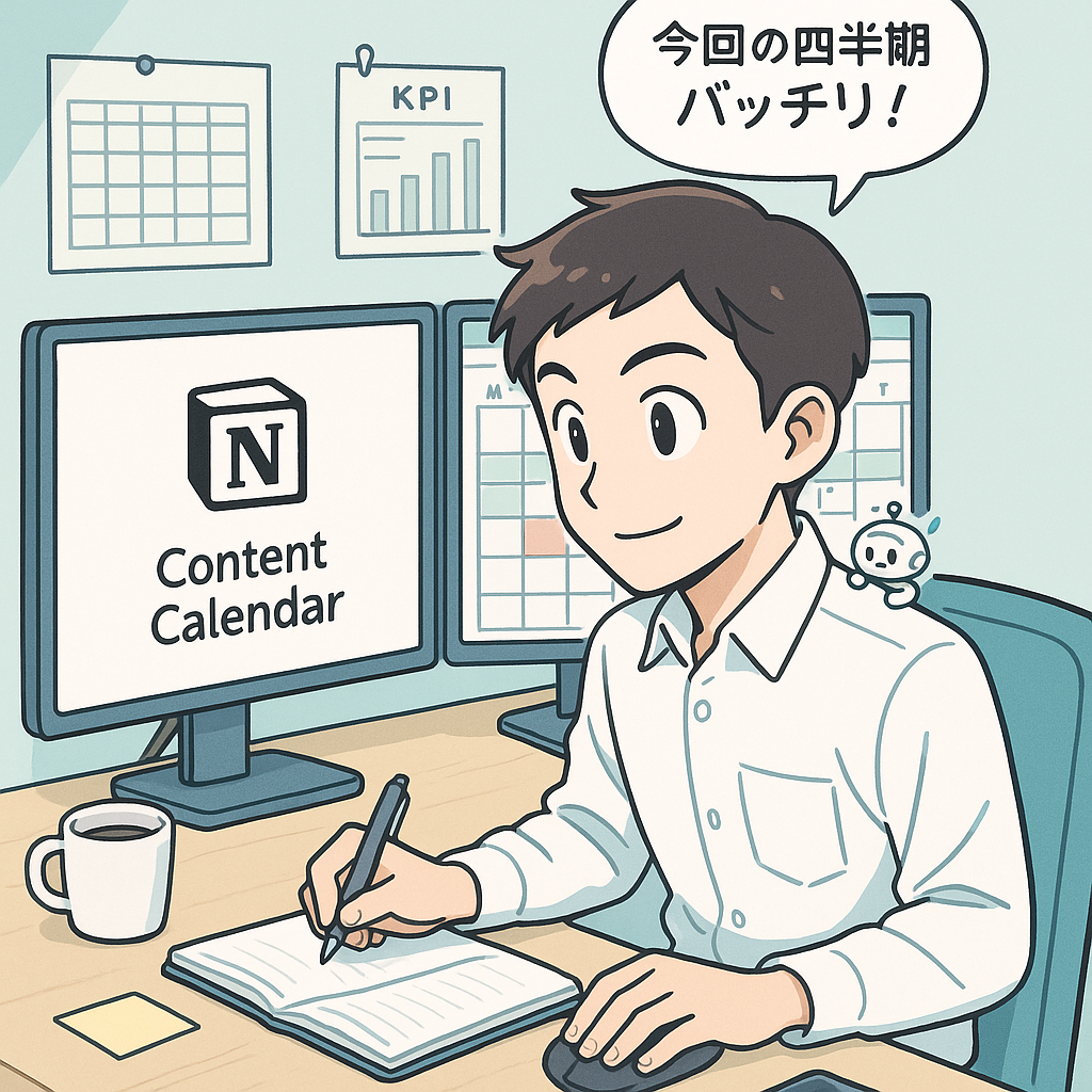 장기 콘텐츠 기획을 위한 노션 페이지 만들기