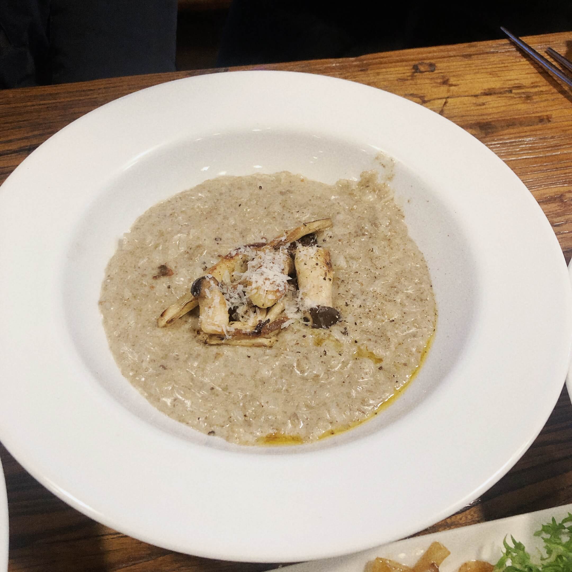 버섯리조또