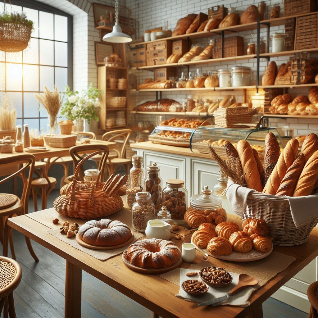 베이커리 배경