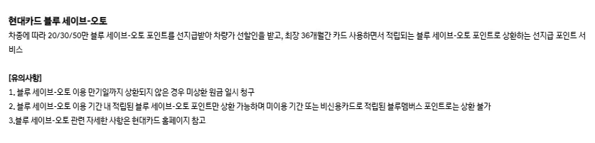 블루 세이브-오토