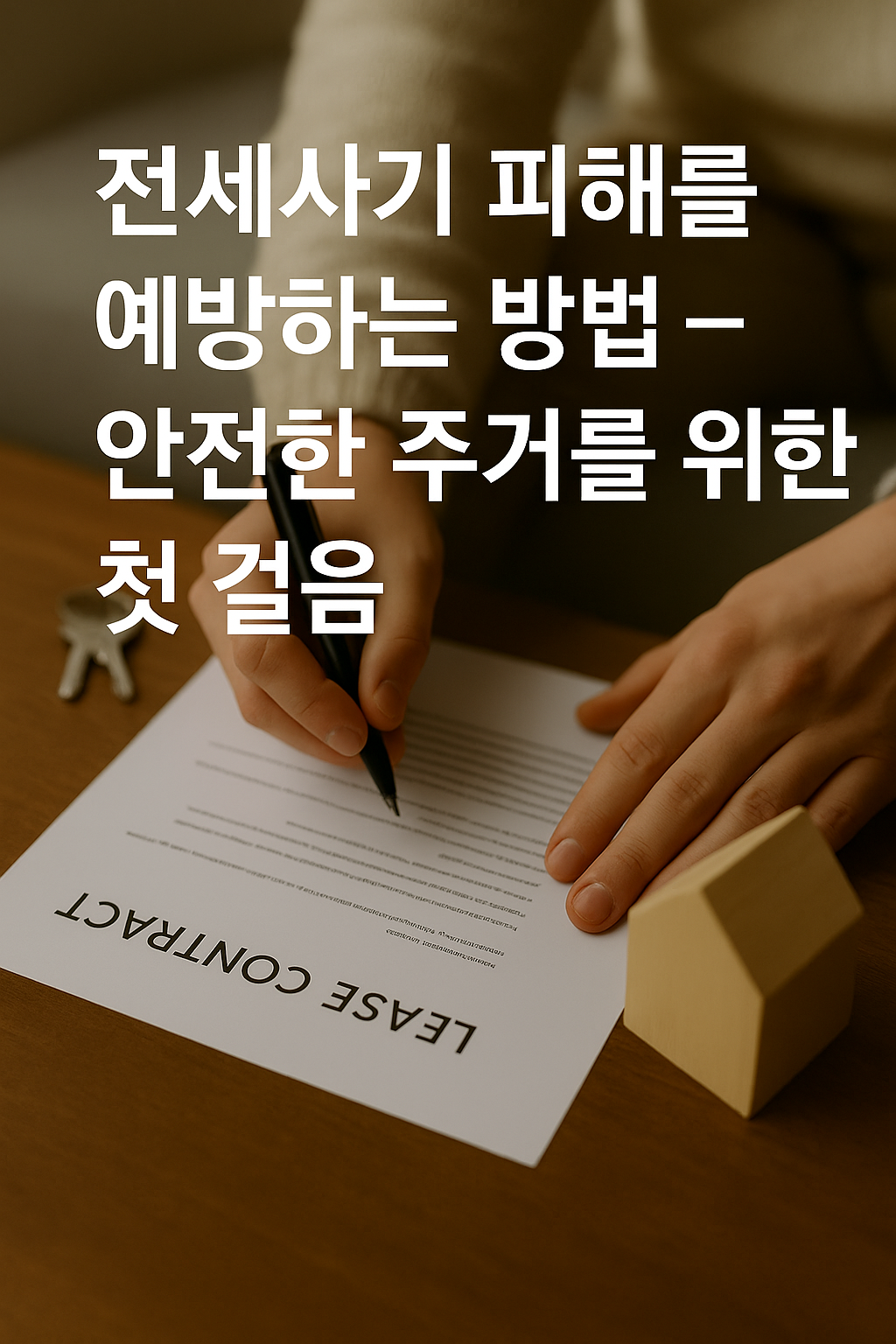 전세사기 피해를 예방하는 방법