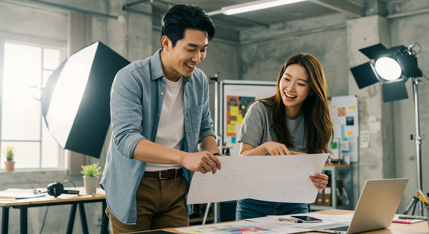 사무실 천장 인테리어