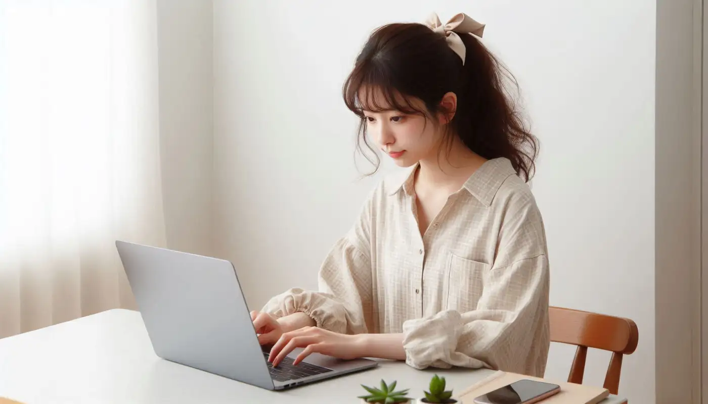 전기차-화재-원인을-알아보는-여성의-모습