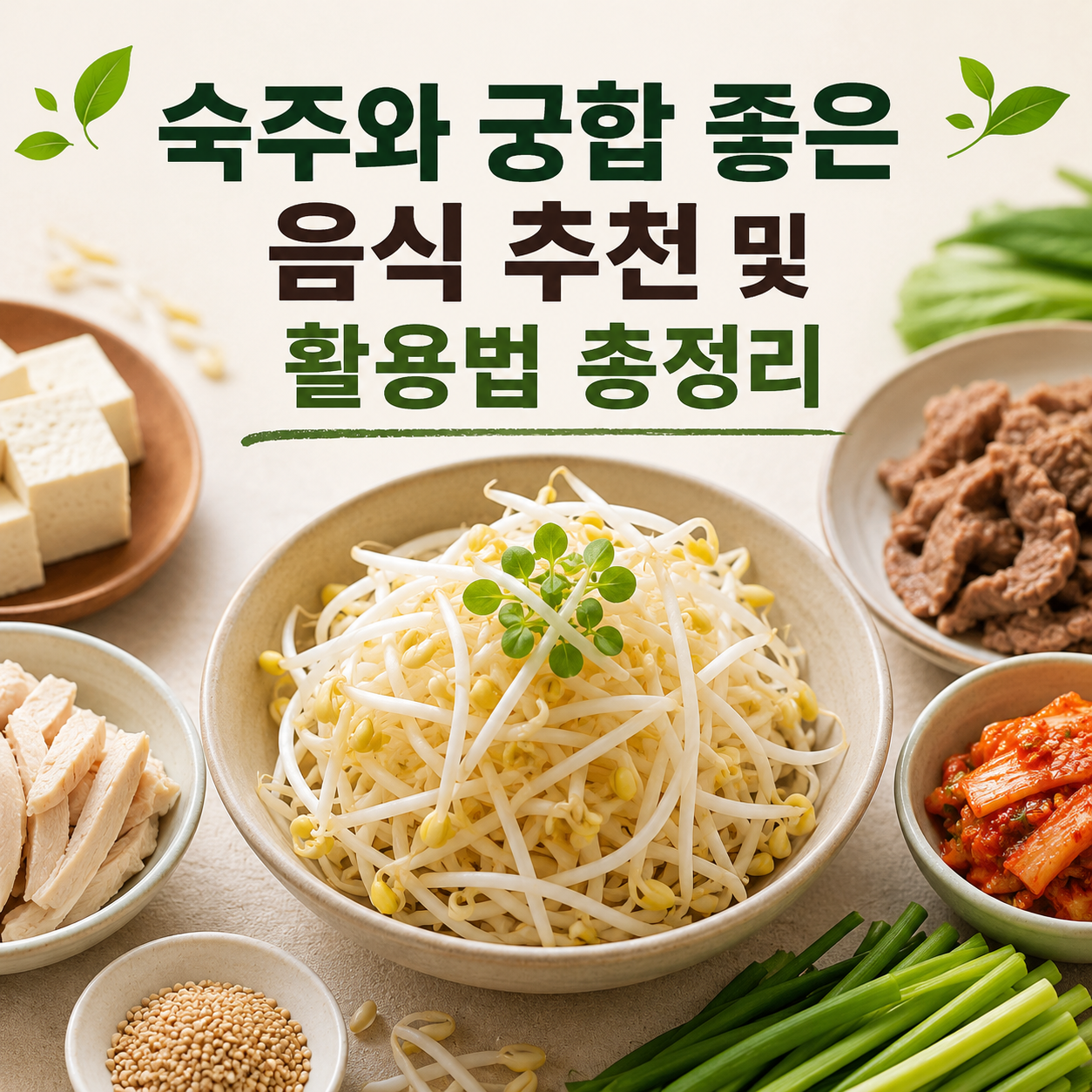 숙주와 궁합 좋은 음식 추천