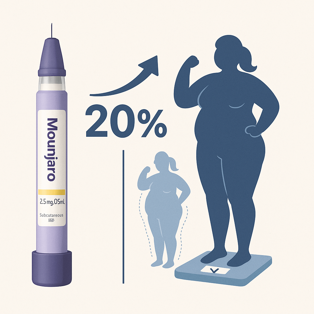 복용기간별 마운자로 효과와 체중 감량 결과를 설명하는 다이어트 콘텐츠