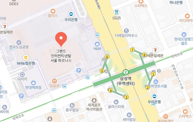 그랜드-인터컨티넨탈-서울-파르나스-위치