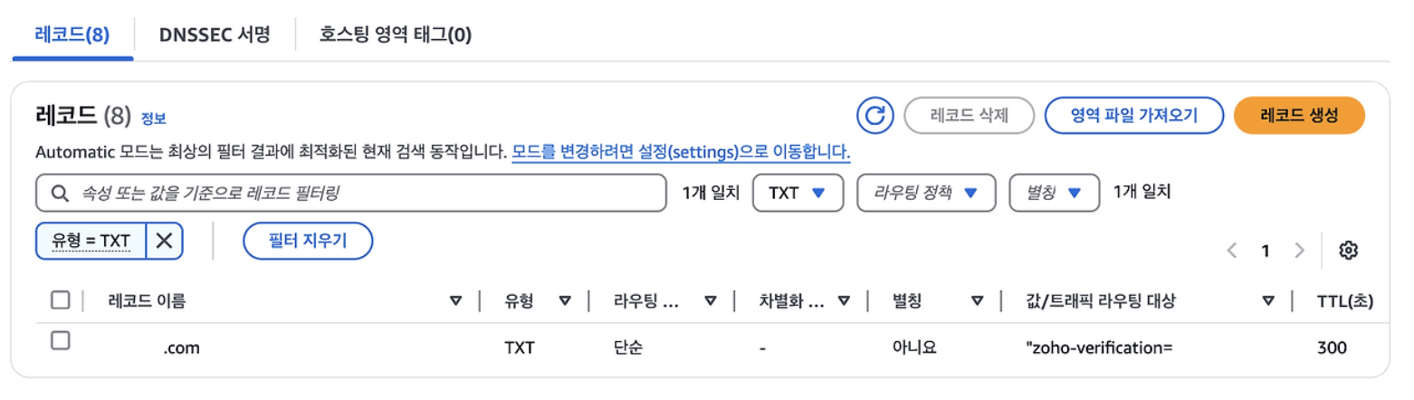 5.2 TXT 레코드 추가