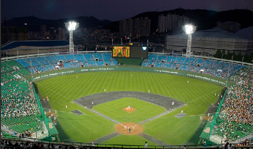 부산사직야구장 전경
