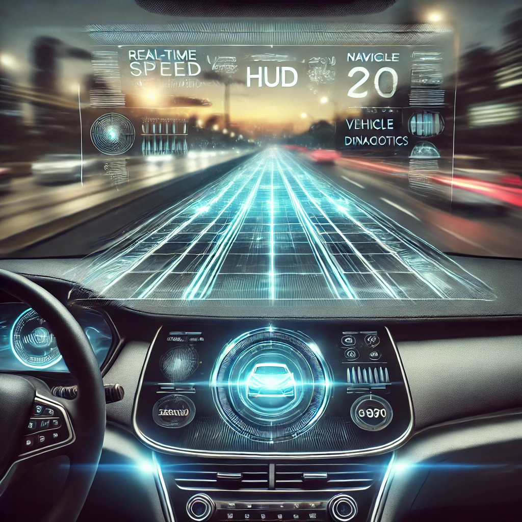 차동차 헤드업 디스플레이 사진