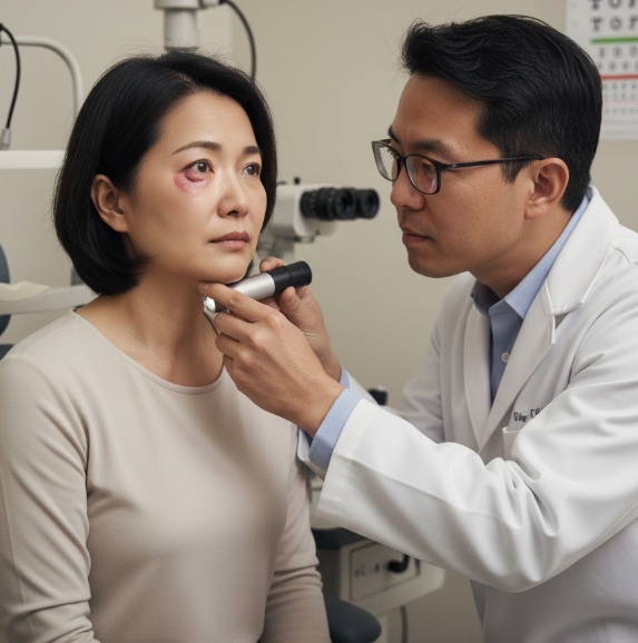 시신경염 관련 사진