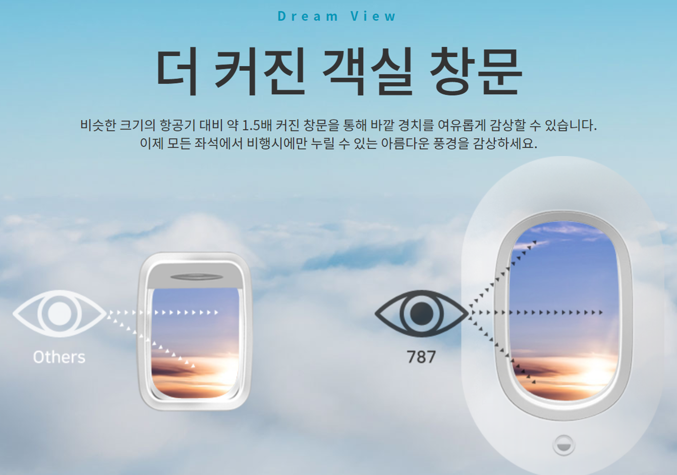 보잉-b787-여객기-더-커진-창문-설명