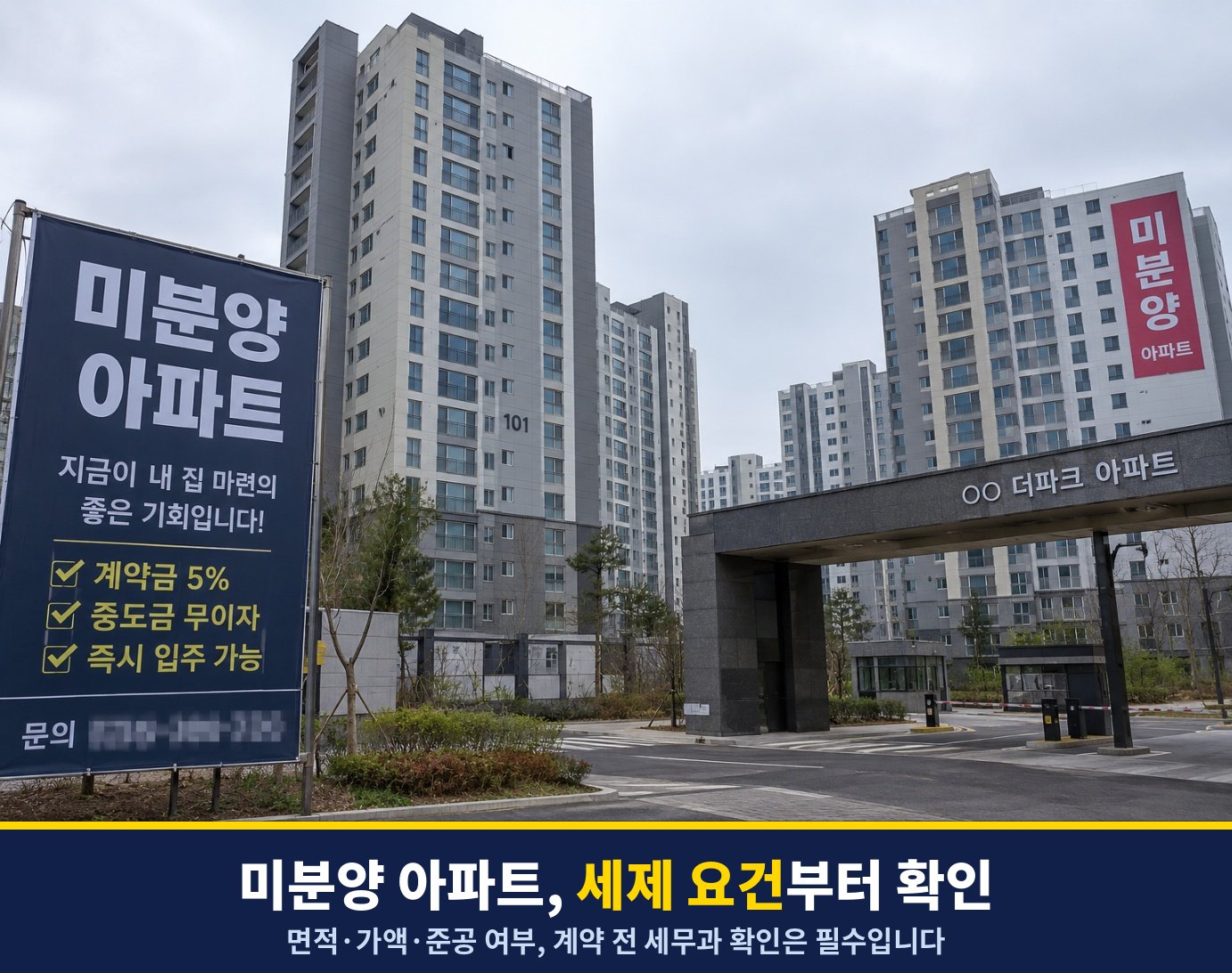 수도권 미분양 아파트 광고