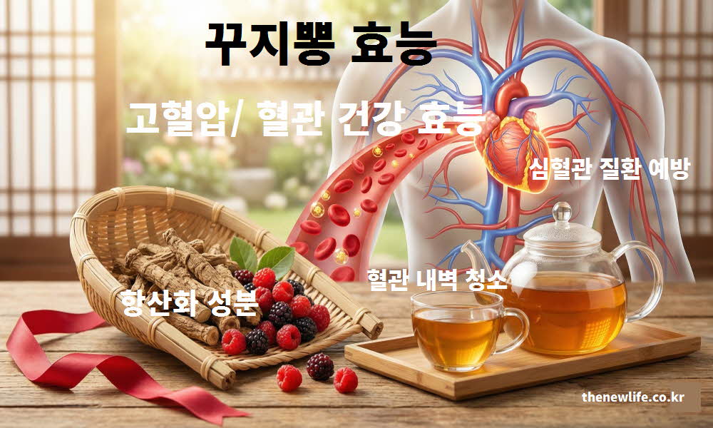 꾸지뽕 효능 고혈압 혈관 건강