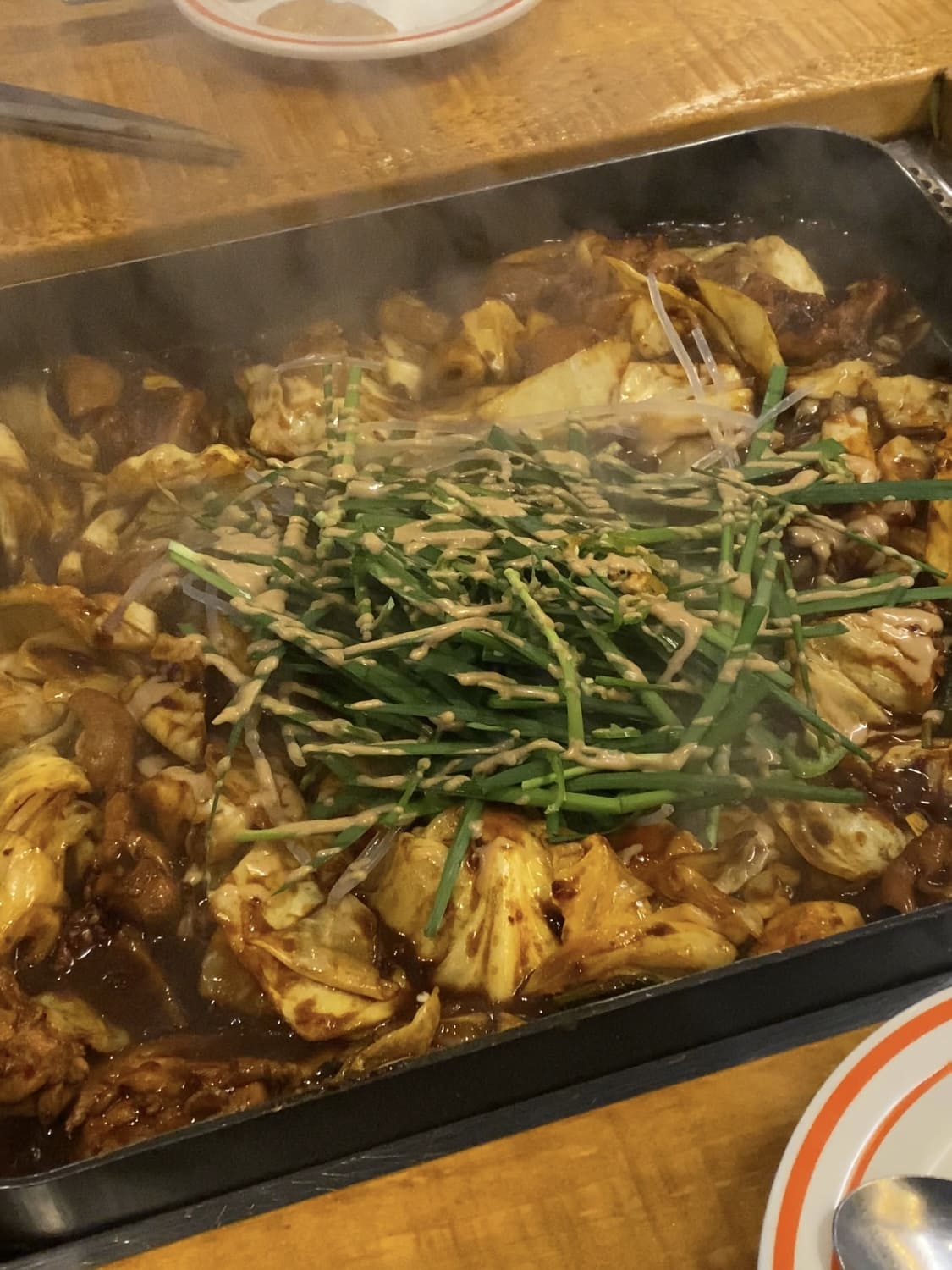 몽촌 한방 닭갈비 완성된 모습