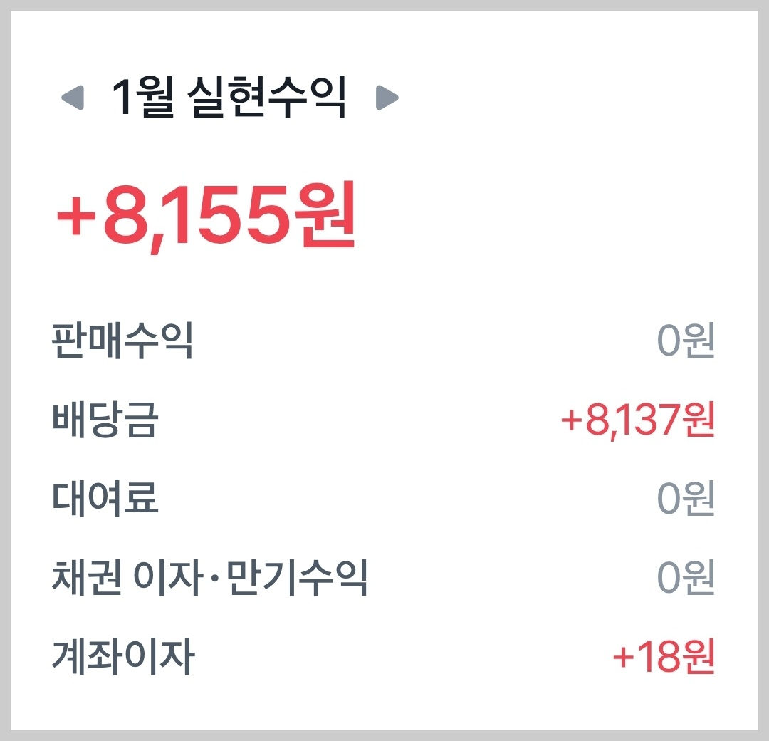 내 생애 첫 미국 주식 배당금 입금!