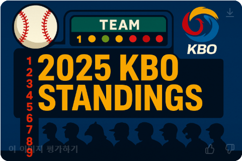 2025년 5월 12일 프로야구 순위 보기