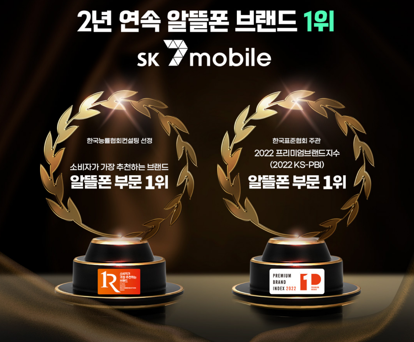 2년 연속 알뜰폰 브랜드 1위