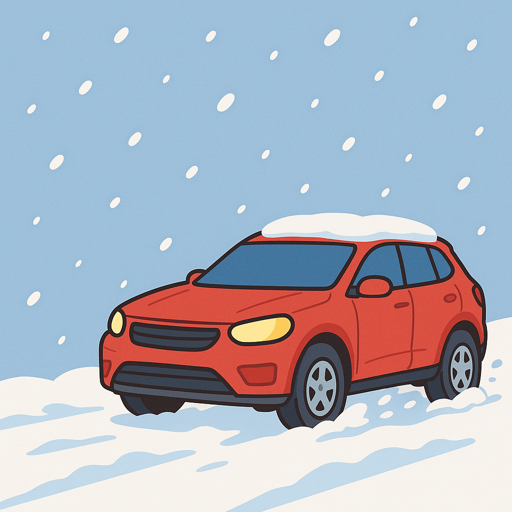 눈길 고립, 당황하지 마세요! 수입차가 앞으로 못 나갈 때 안전하게 대처하는 4가지 방법