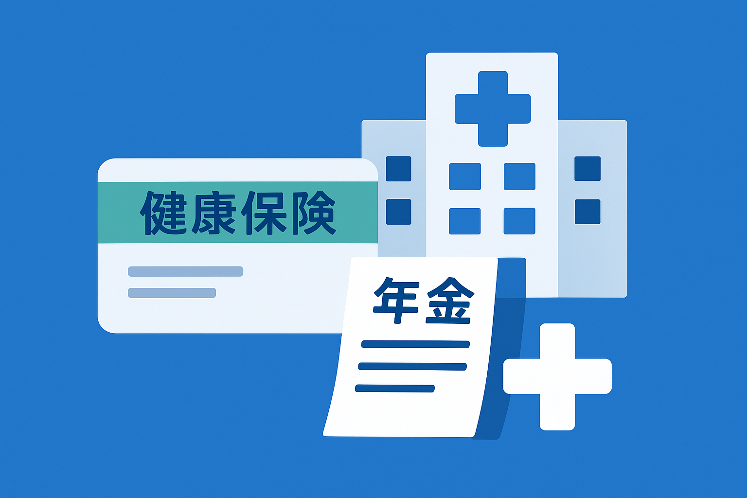 건강보험, 연금