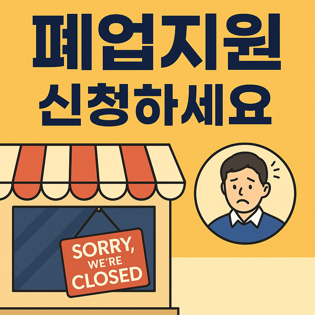 폐업지원사업 신청