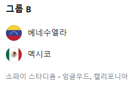 코파 아메리카2024 일정 및 중계 [하이라이트]