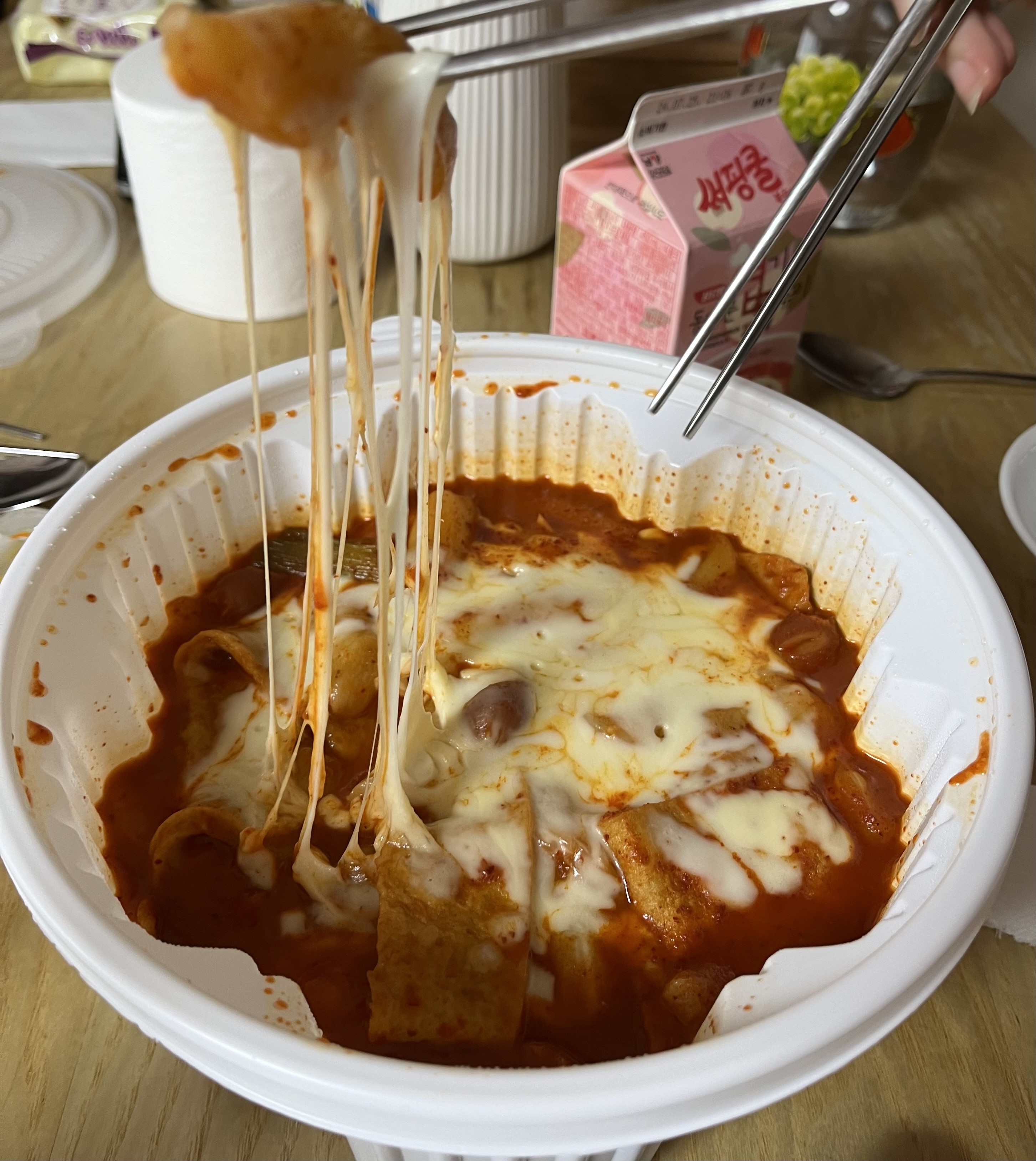 엽떡치즈쭉