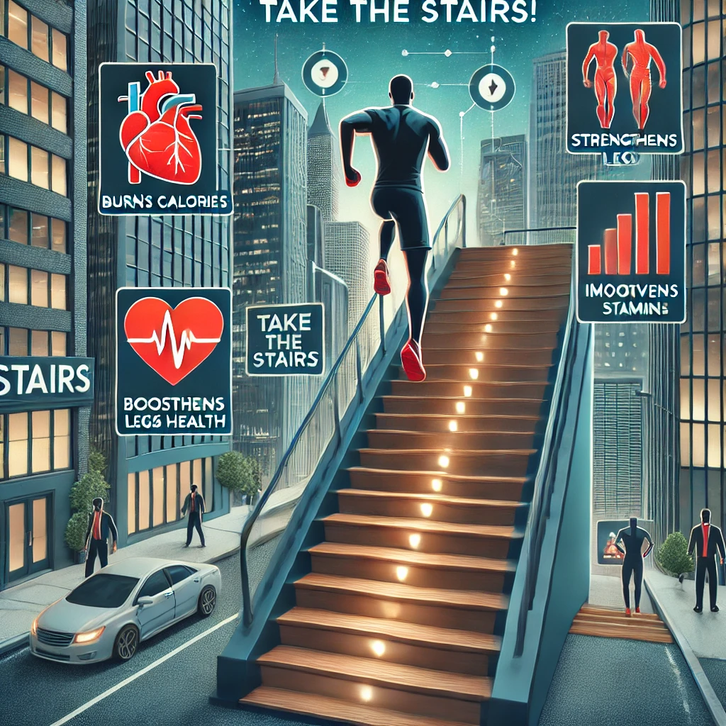 하루 10분 계단 오르기 효과