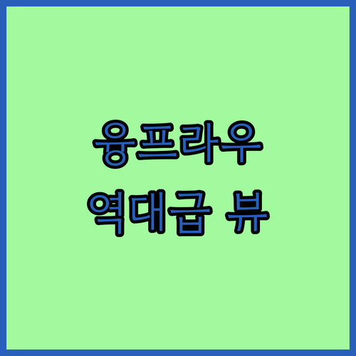 융프라우 전망 좋은 인터라켄 호텔 추..