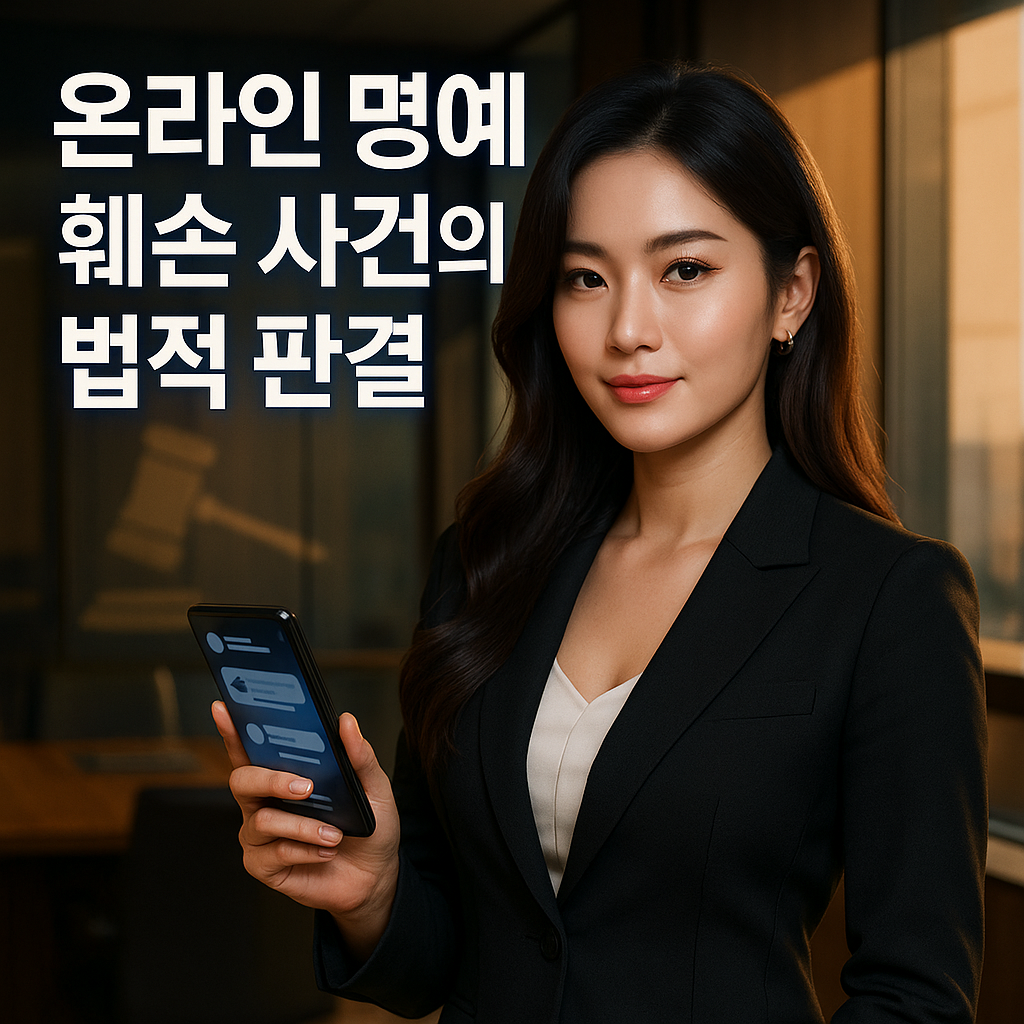 온라인 명예훼손 사건의 법적 판결