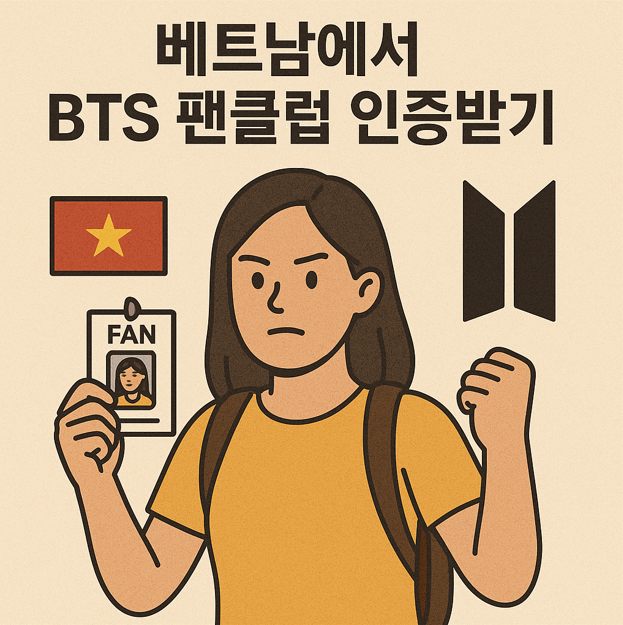 베트남에서 BTS 팬클럽 인증받기 도전기
