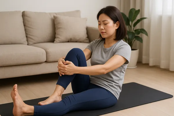 허리디스크 스트레칭 자세