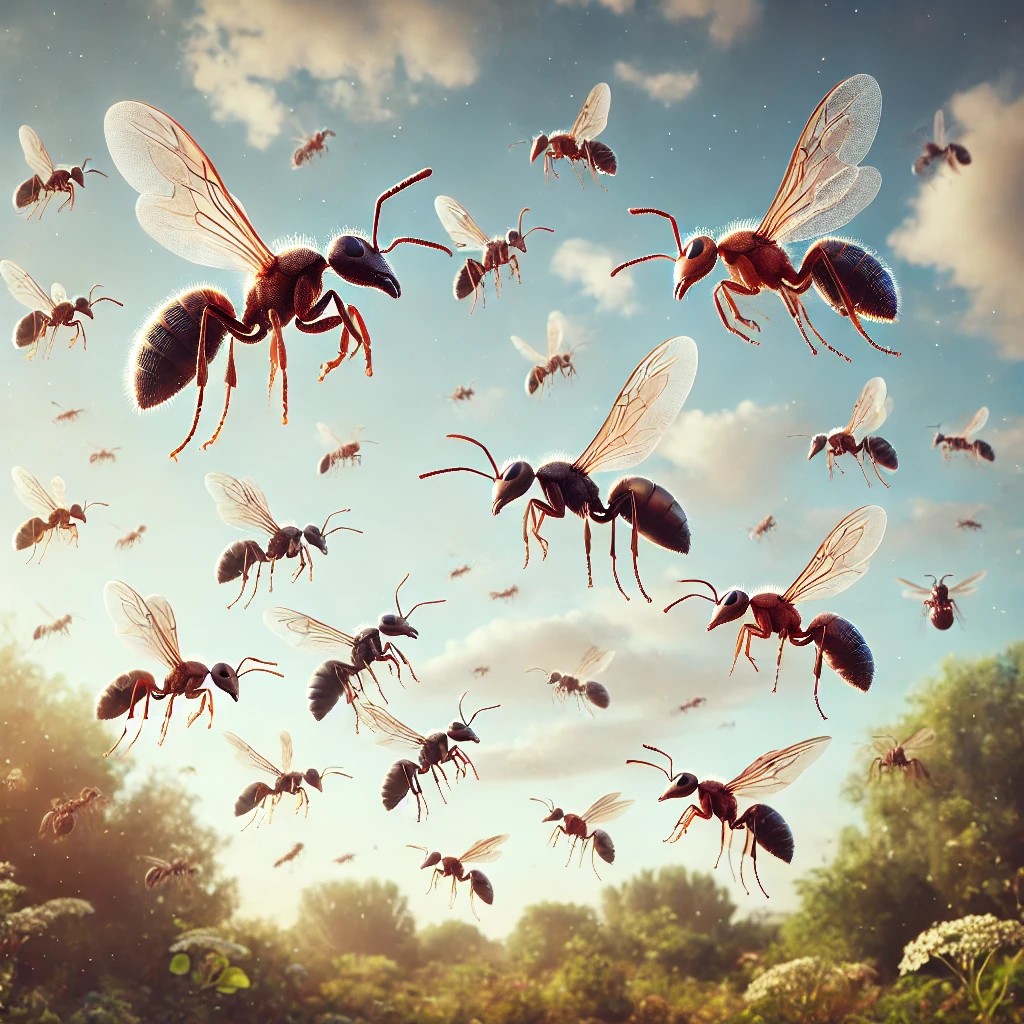 개미는 날 수 있을까? 날개 달린 개미의 진실