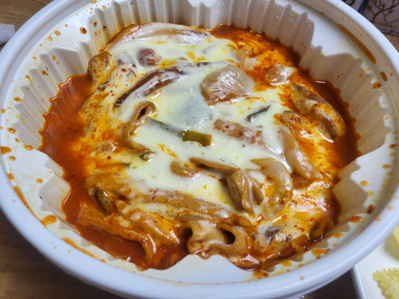 동대문엽기떡볶이-수원조원점-착한맛저당 배달주문 후기