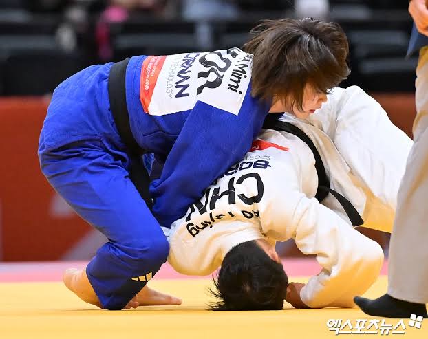 허미미 유도 4강 진출