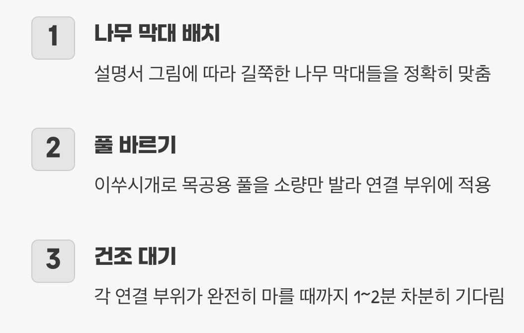 뼈대부터 튼튼하게, 동체 조립