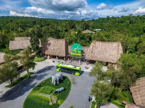 푸꾸옥-빈펄랜드-사파리-테마파크-전경