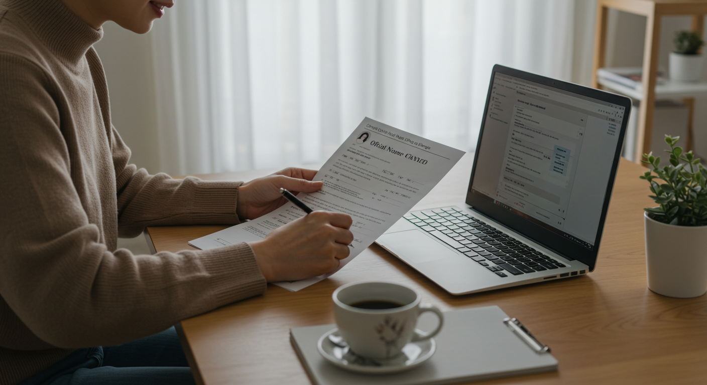 개명서류&amp;#44; 개명절차