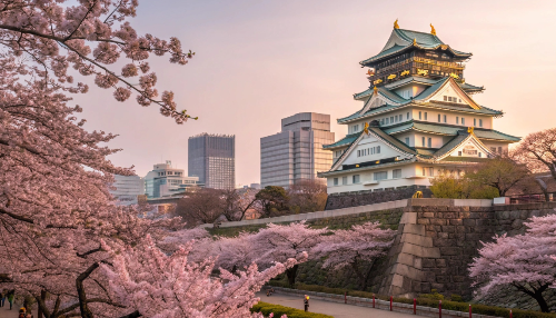 오사카 3월 이미지입니다.