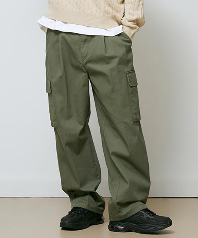 스파오 SPAO 시티보이 와이드 카고 팬츠 SPTCD23C06