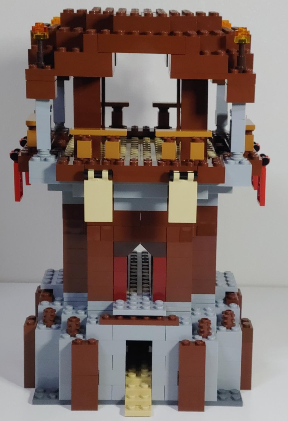 약탈자 전초기지 감시탑의 정면샷 - 측면/후면샷도 거의 동일