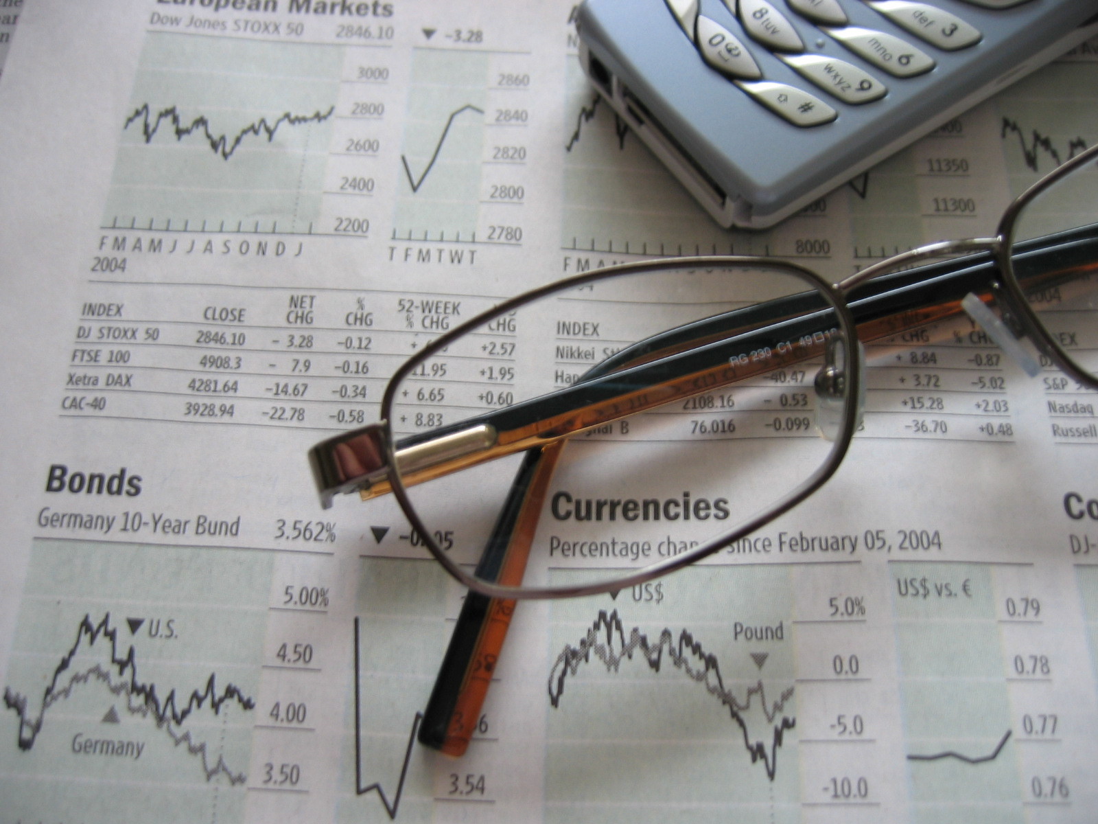 주식 채권 그래프 모습