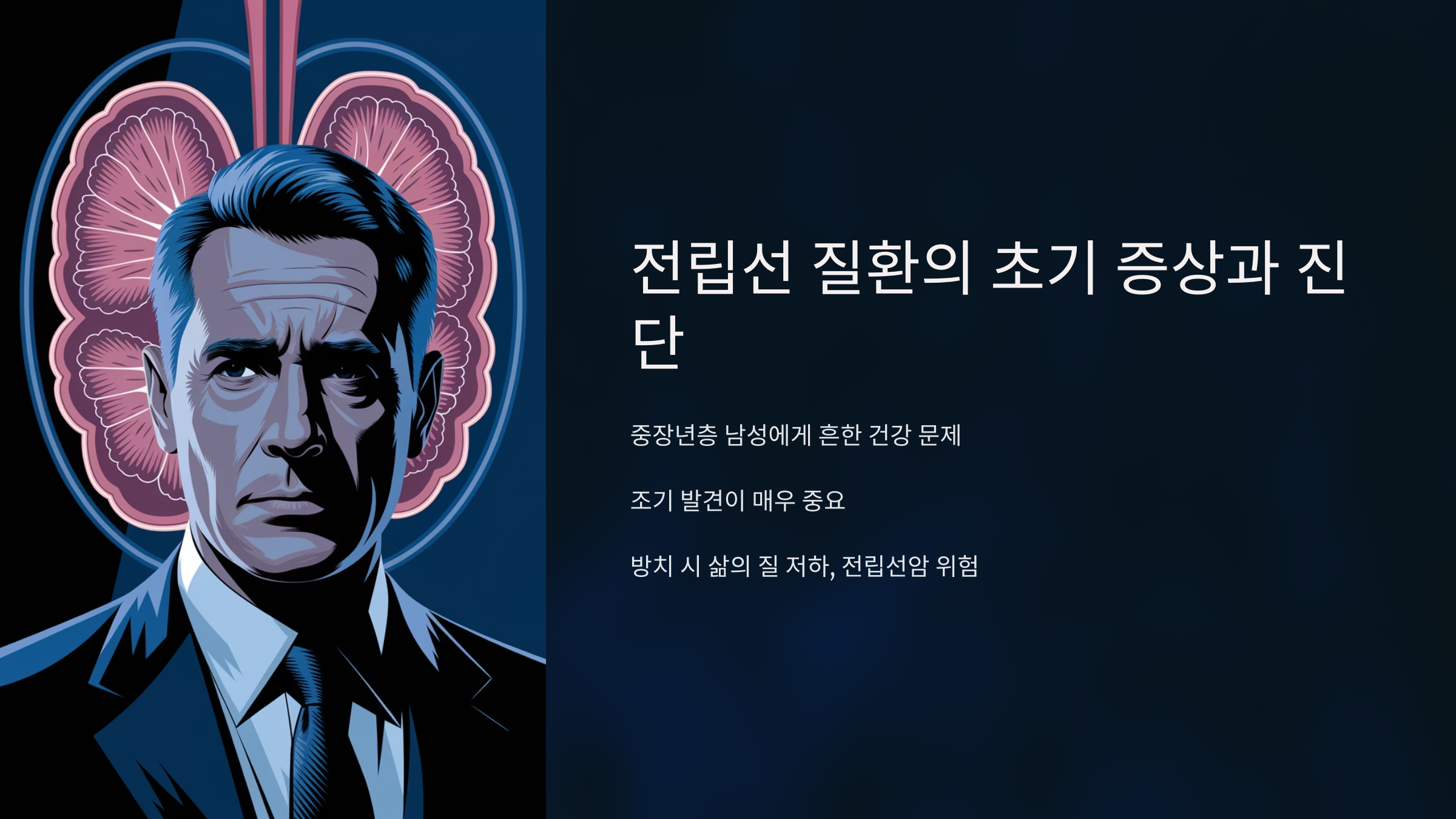 전립선질환 초기 증상