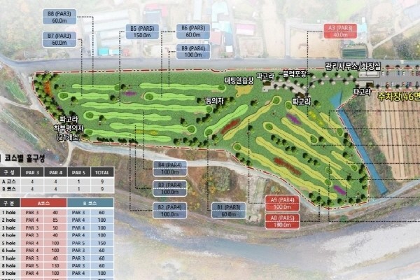 강원 고성군 고성파크골프장 소개