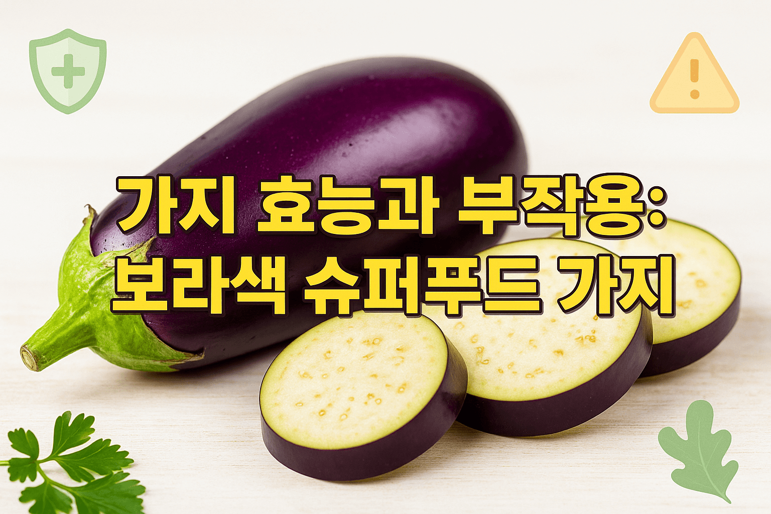 가지 효능과 부작용: 보라색 슈퍼푸드 가지