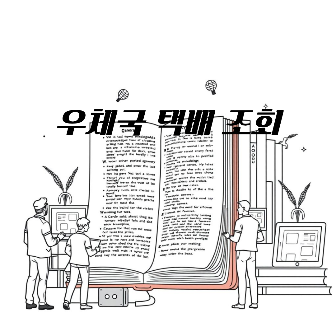 우체국 택배조회