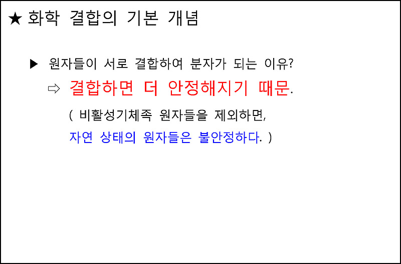 팔전자 규칙 옥텟 규칙 octet rule