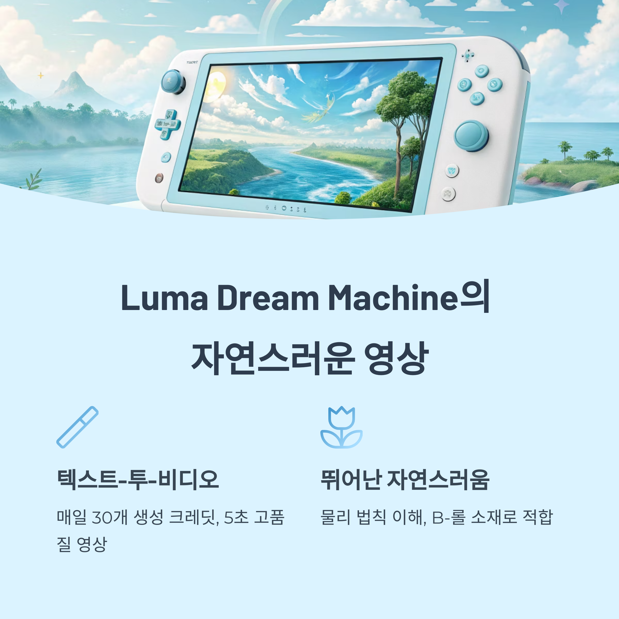 Luma Dream Machine 텍스트-투-비디오